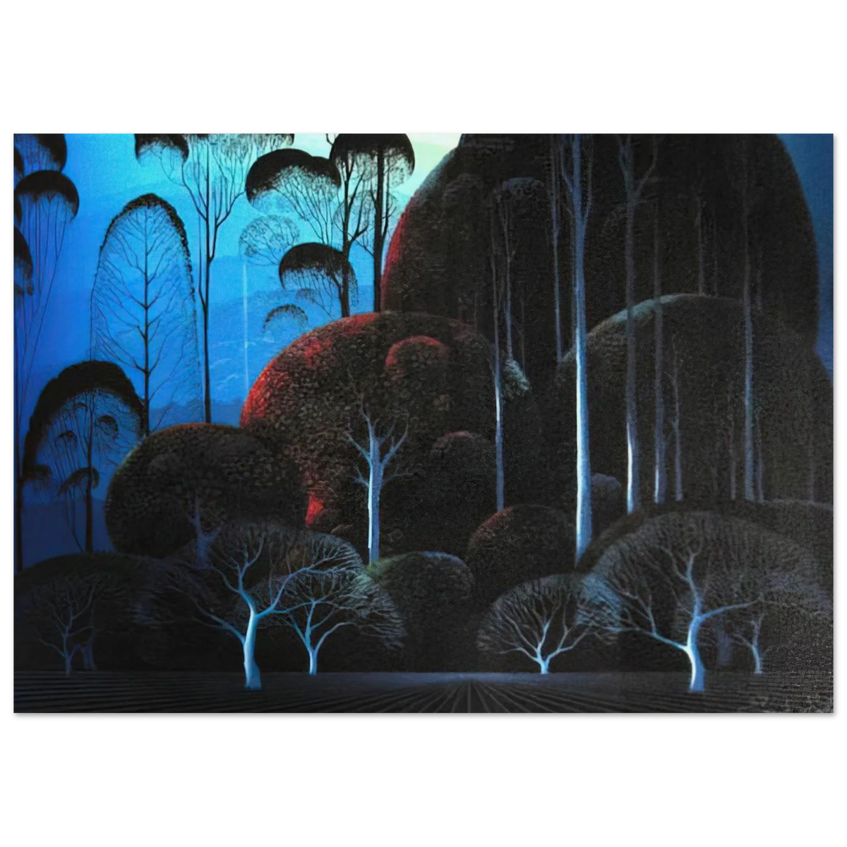 Enchanted Forest Poster | Eyvind Earle Poster | Eyvind Earle Prints