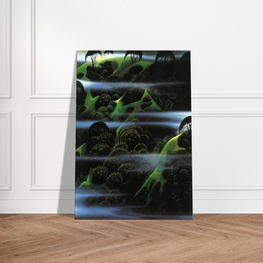 Early Morning Fog Canvas | Eyvind Earle Canvas | Eyvind Earle Prints
