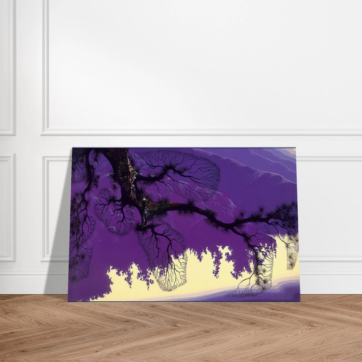 Purple Coastline Poster | Eyvind Earle Poster | Eyvind Earle Prints