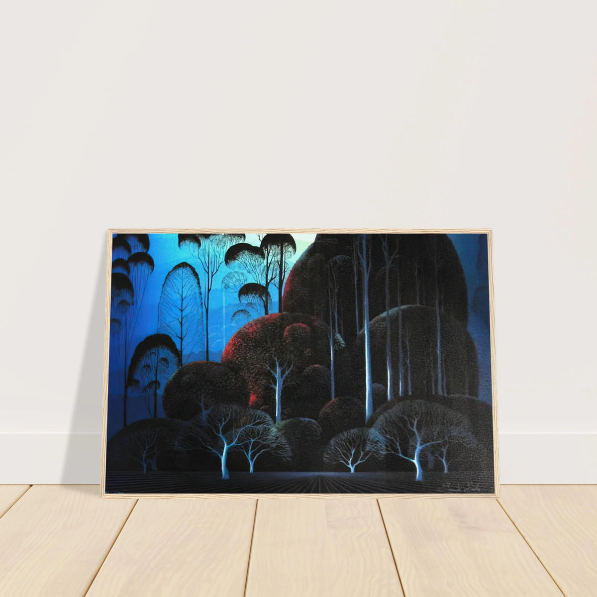 Enchanted Forest Framed Poster | Eyvind Earle Framed Prints Wall Art | Eyvind Earle Prints