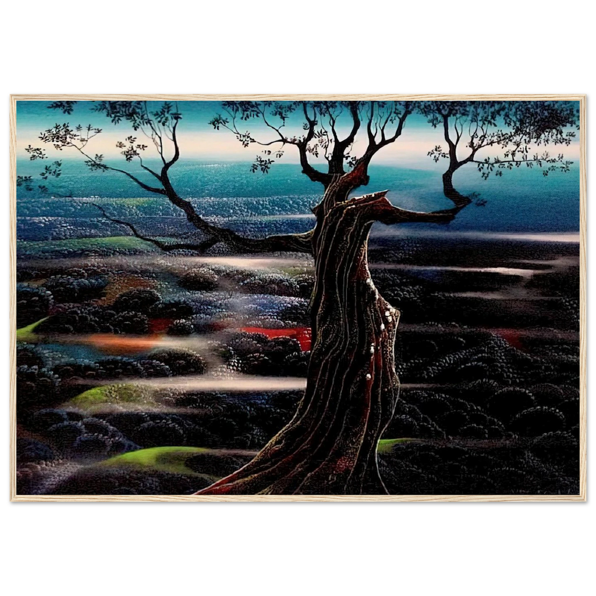 Wild Valley Framed Poster | Eyvind Earle Framed Prints Wall Art | Eyvind Earle Prints