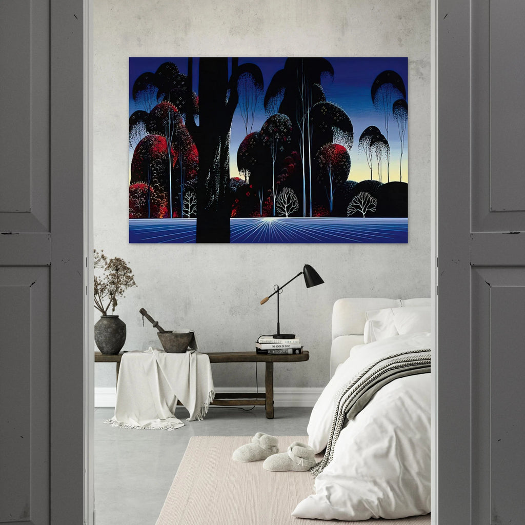Dark Silence Poster | Eyvind Earle Poster | Eyvind Earle Prints