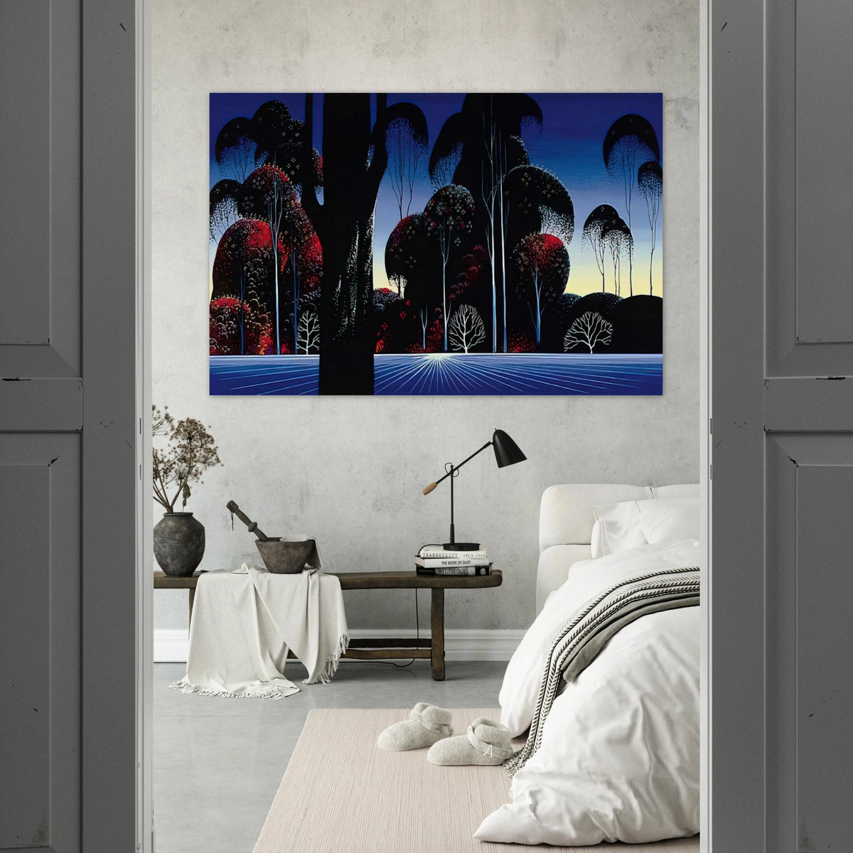 Dark Silence Poster | Eyvind Earle Poster | Eyvind Earle Prints