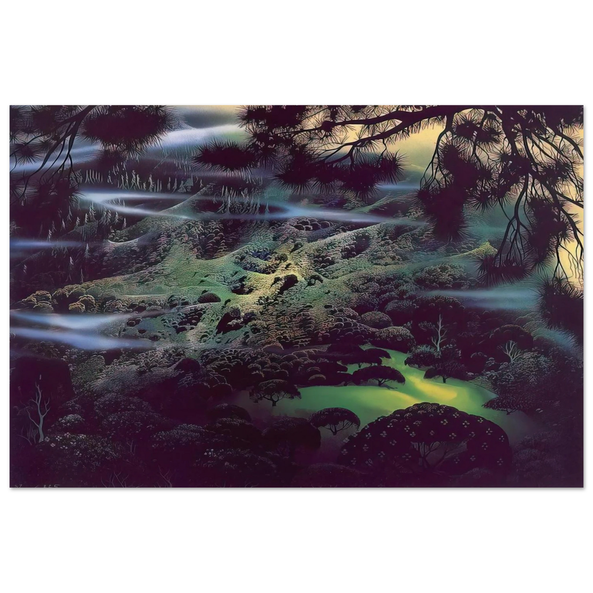 Symphonic Fantasy Poster | Eyvind Earle Poster | Eyvind Earle Prints