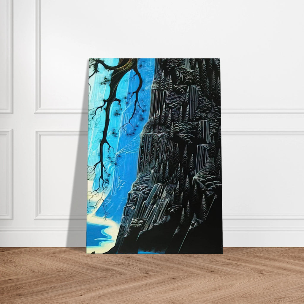 Cliffs Ascending Canvas | Eyvind Earle Canvas | Eyvind Earle Prints