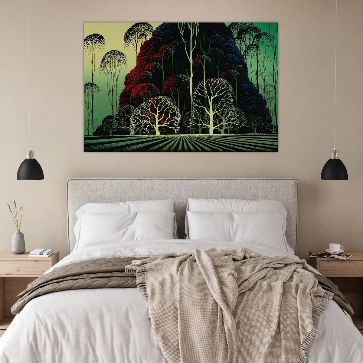 Eucalyptus Forest Poster | Eyvind Earle Poster | Eyvind Earle Prints