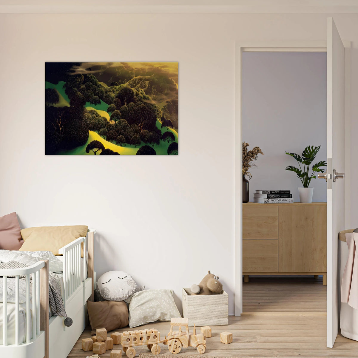 Deep Wilderness Canvas | Eyvind Earle Canvas | Eyvind Earle Prints