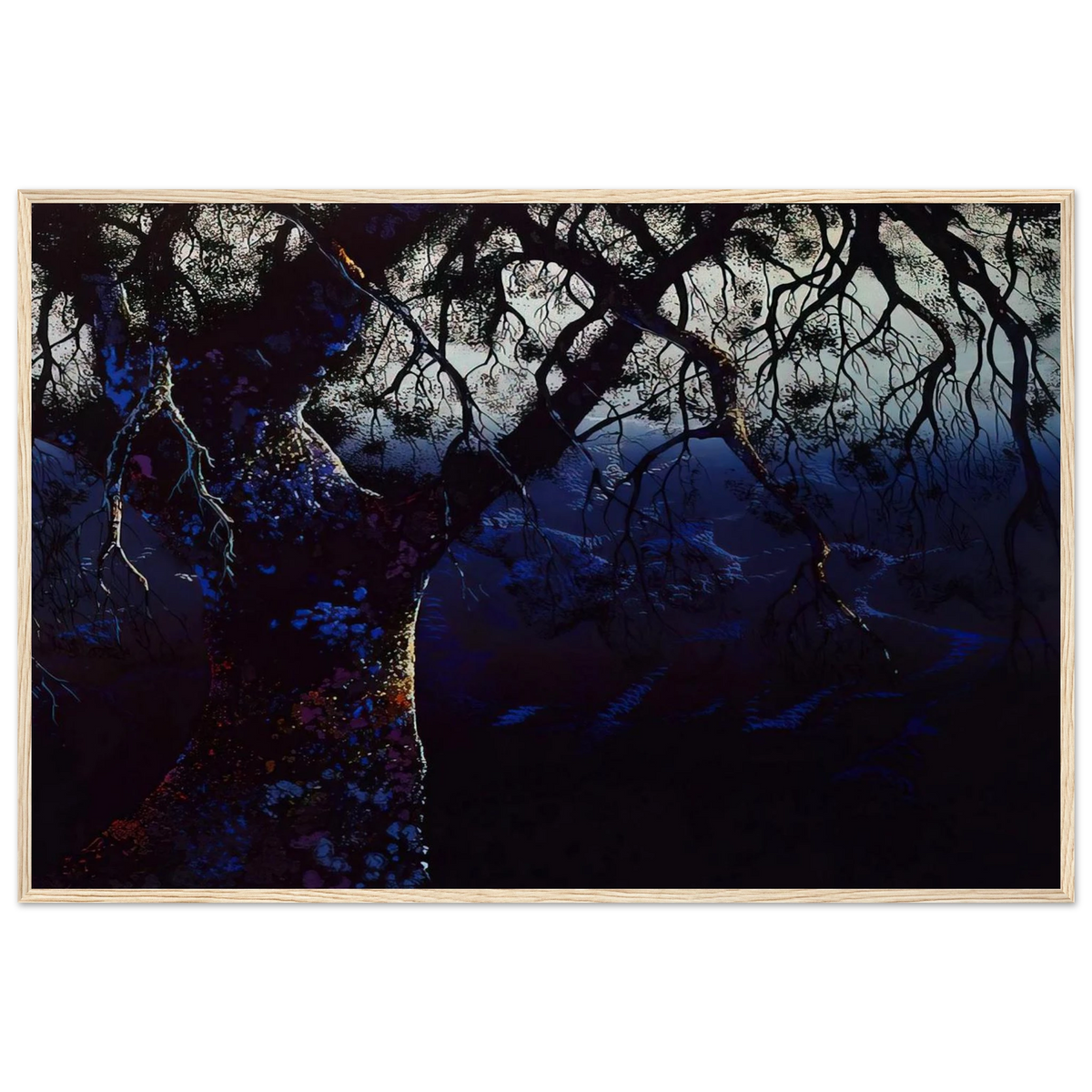 Jewel Tree Framed Poster | Eyvind Earle Framed Prints Wall Art | Eyvind Earle Prints