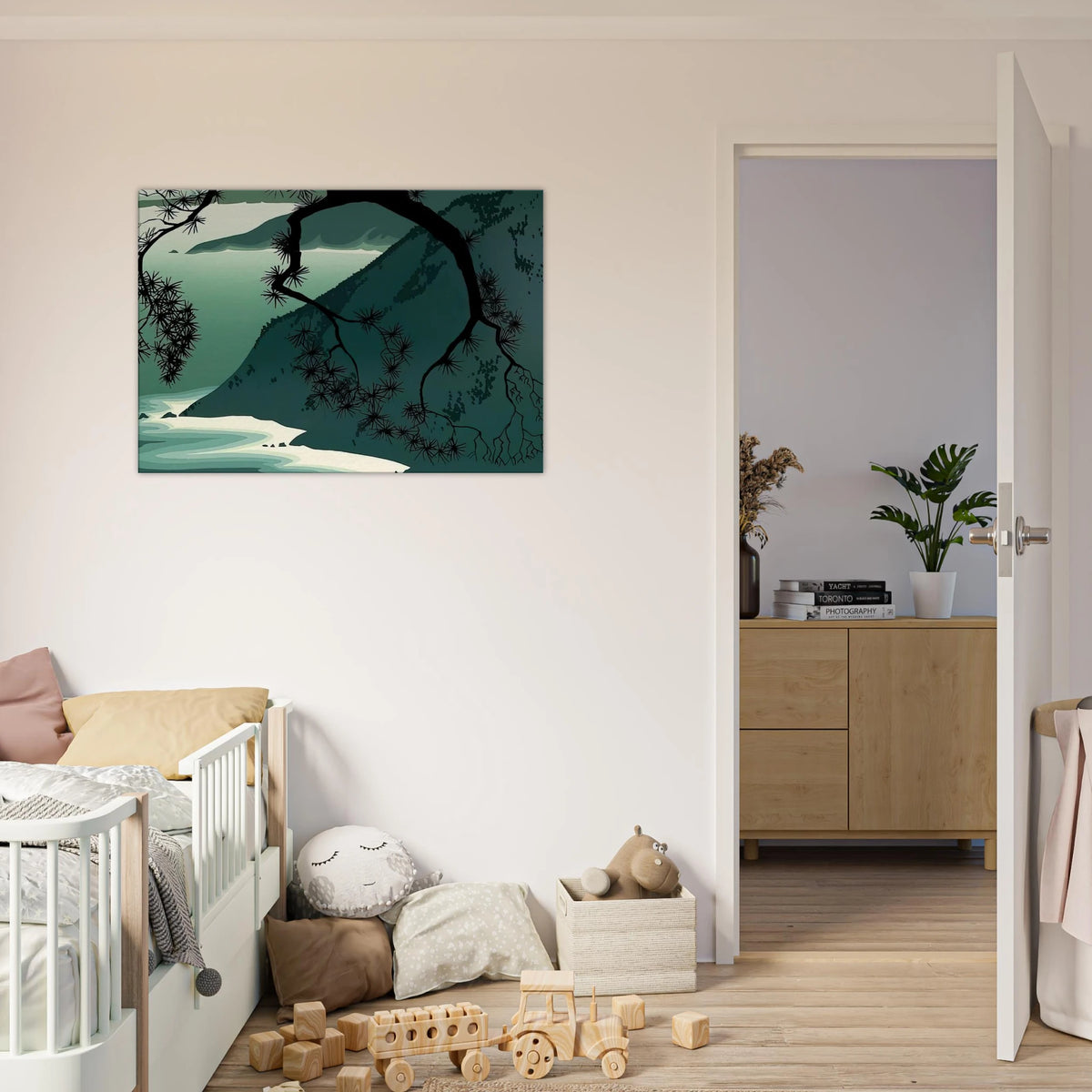 Quiet Evening Canvas | Eyvind Earle Canvas | Eyvind Earle Prints