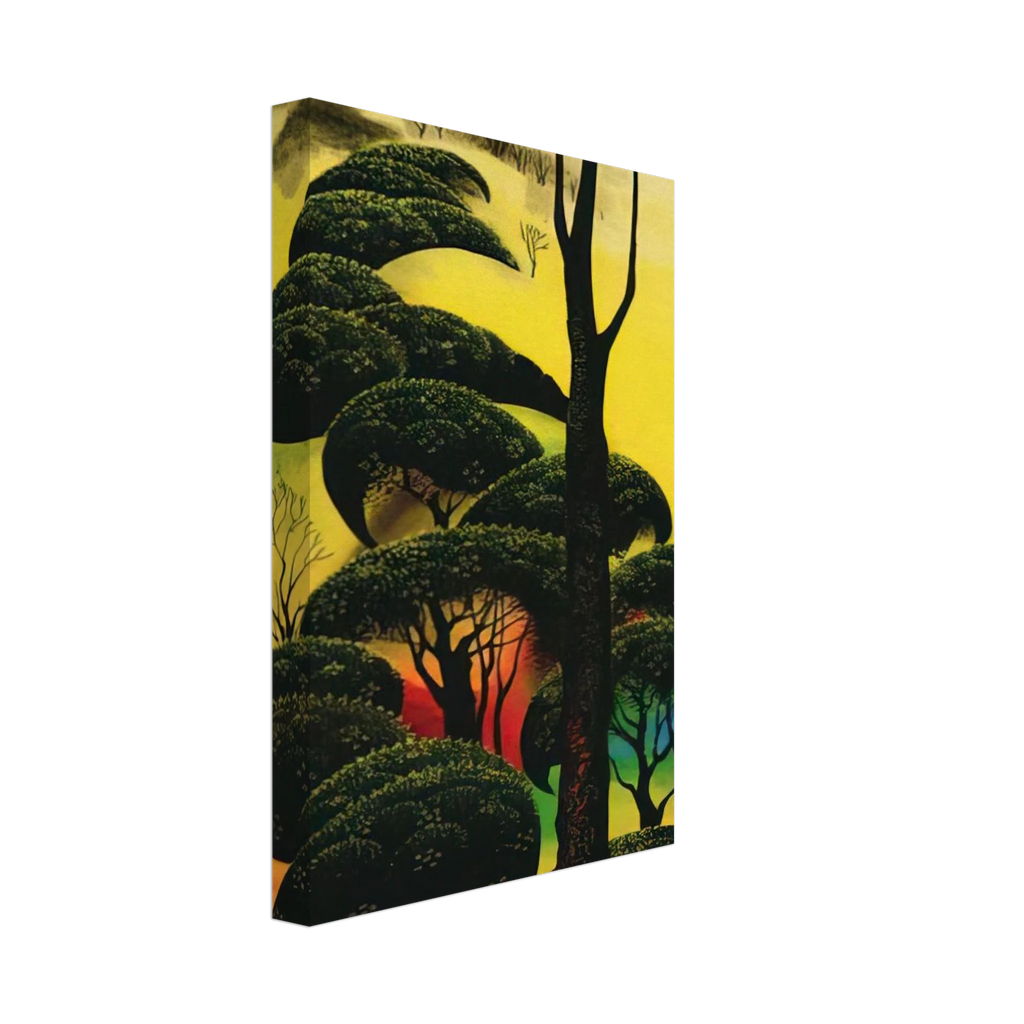 Climbing Oaks Canvas | Eyvind Earle Canvas | Eyvind Earle Prints
