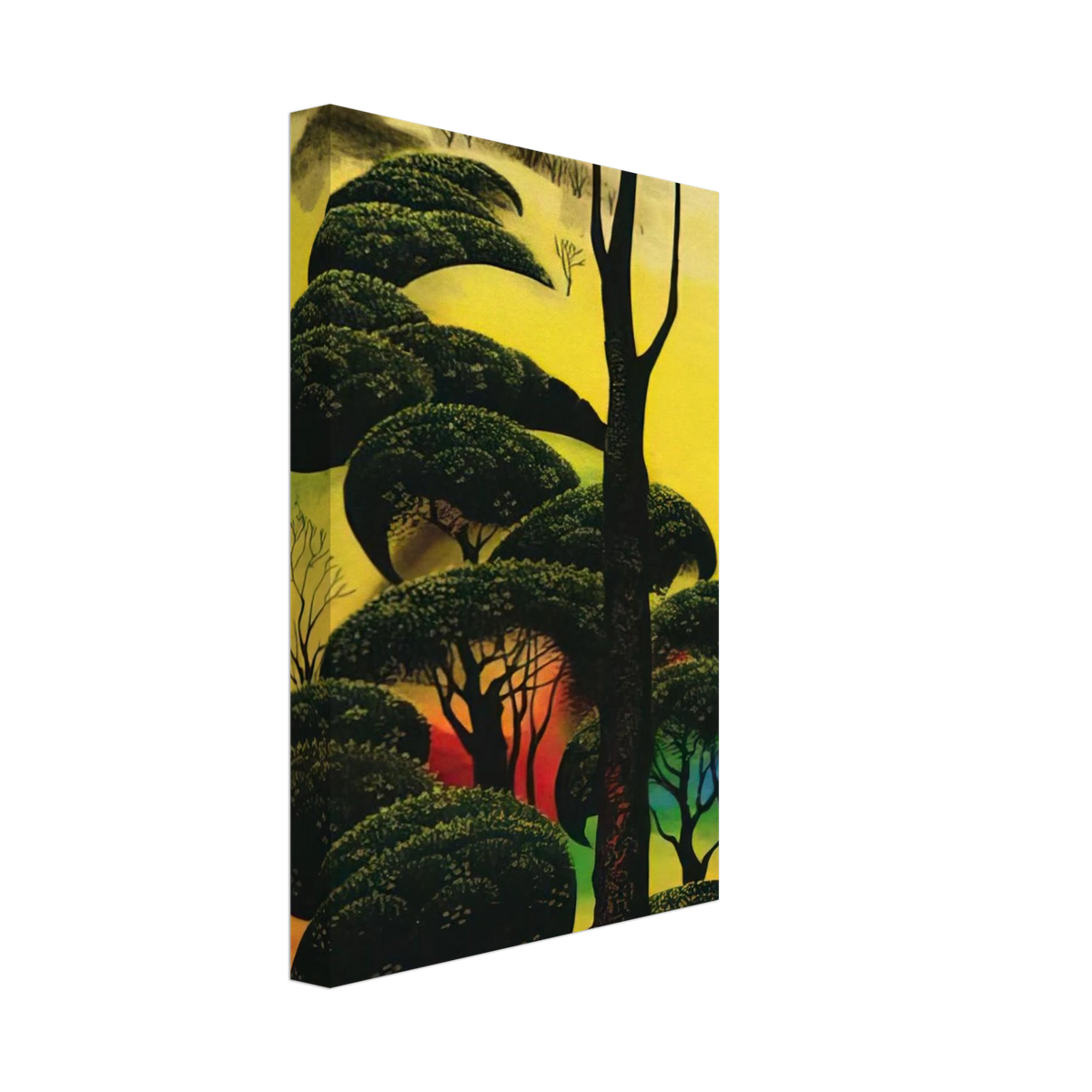 Climbing Oaks Canvas | Eyvind Earle Canvas | Eyvind Earle Prints