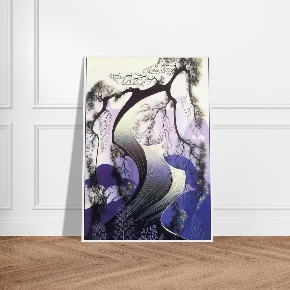 Bonsai Framed Poster | Eyvind Earle Framed Prints Wall Art | Eyvind Earle Prints