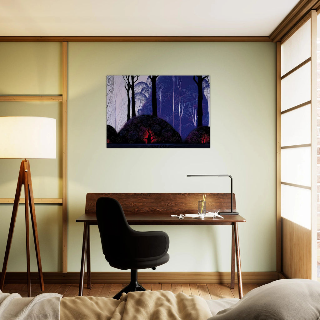 Purple Eucalyptus Canvas | Eyvind Earle Canvas | Eyvind Earle Prints