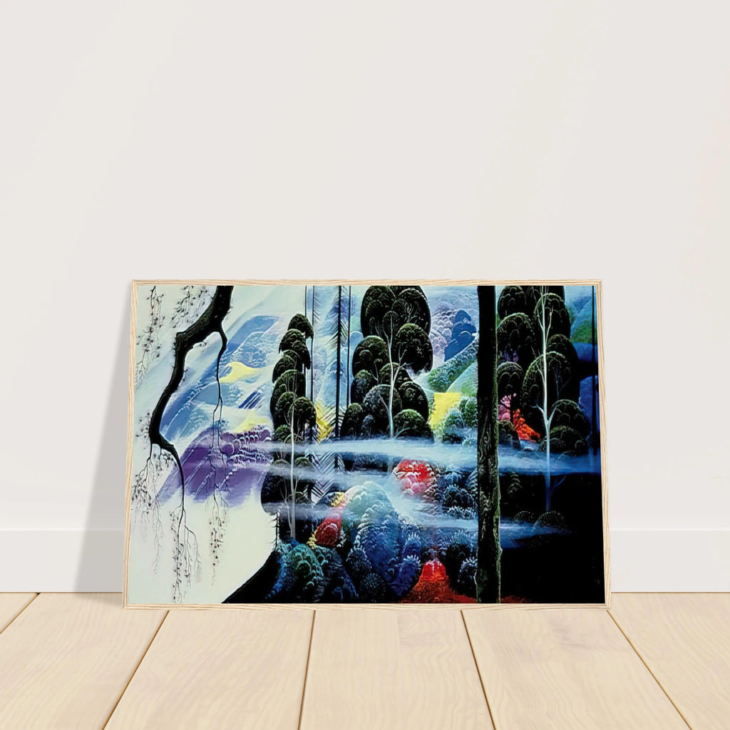 Along the Coast Framed Poster | Eyvind Earle Framed Prints Wall Art | Eyvind Earle Prints
