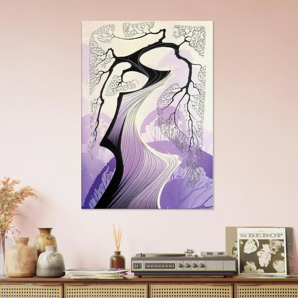 Carmel Cypress Canvas | Eyvind Earle Canvas | Eyvind Earle Prints