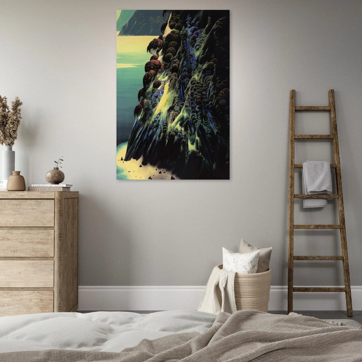 Big Sur Poem Poster | Eyvind Earle Poster | Eyvind Earle Prints