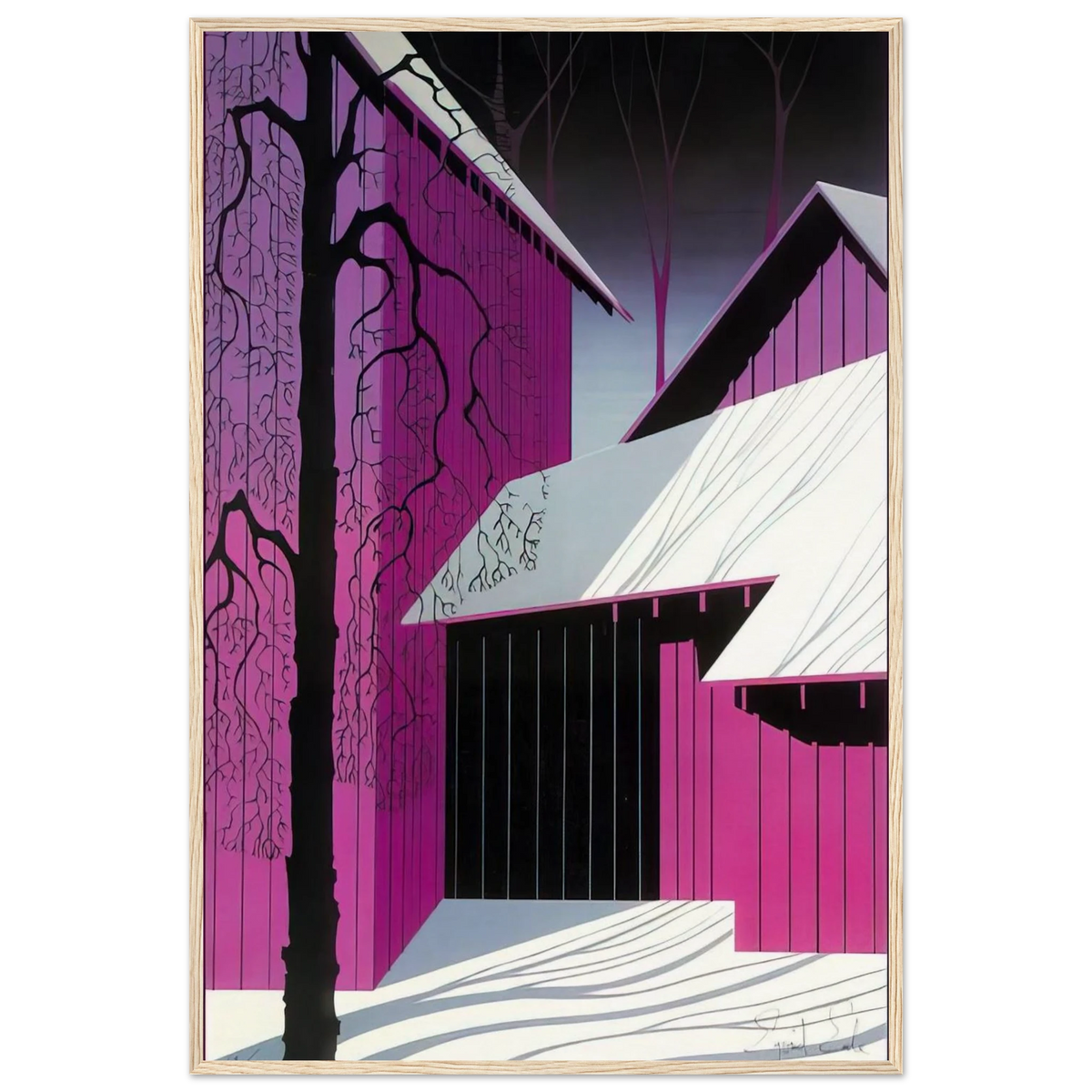 Amethyst Framed Poster | Eyvind Earle Framed Prints Wall Art | Eyvind Earle Prints