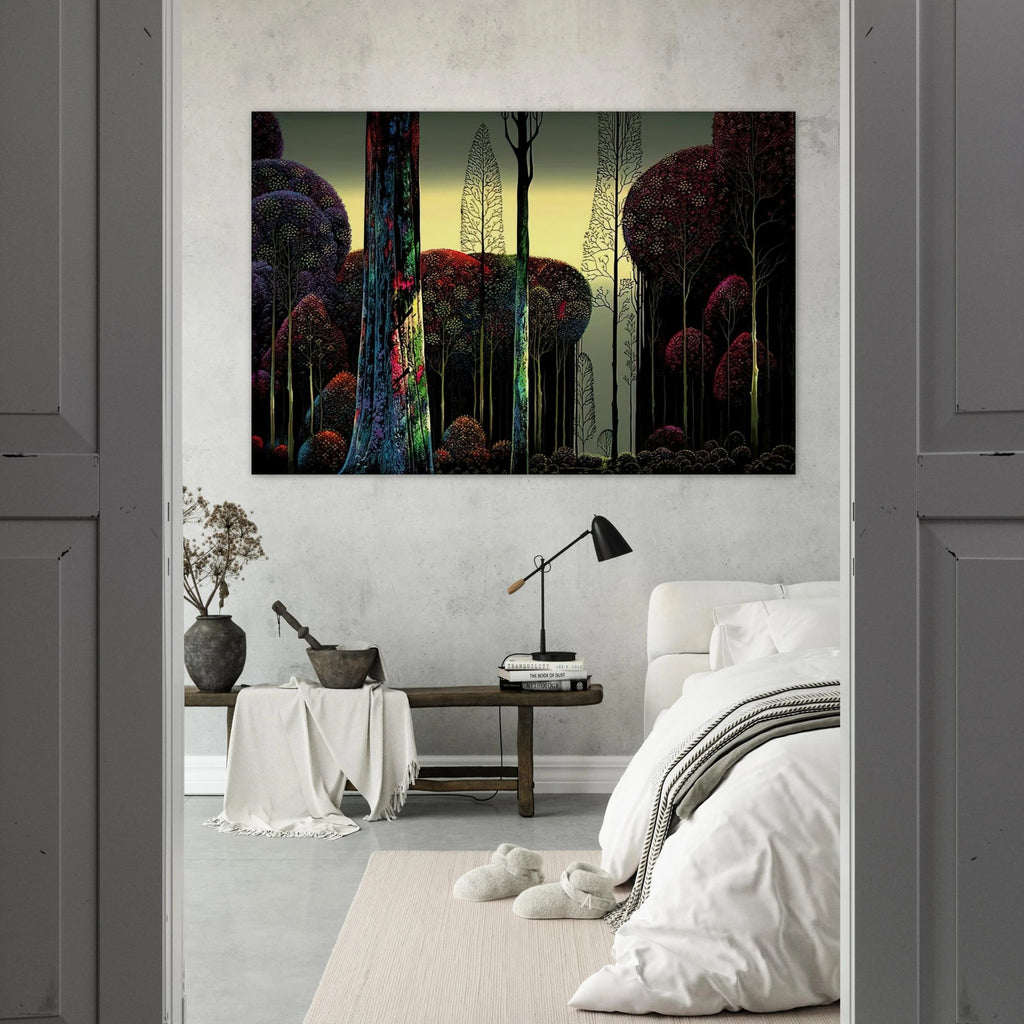 Gothic Forest Poster | Eyvind Earle Poster | Eyvind Earle Prints