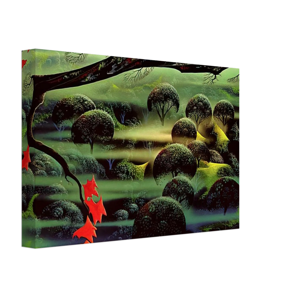 Valley of Mystery Canvas | Eyvind Earle Canvas | Eyvind Earle Prints