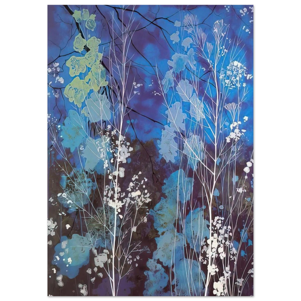 Delphinium Poster | Eyvind Earle Poster | Eyvind Earle Prints