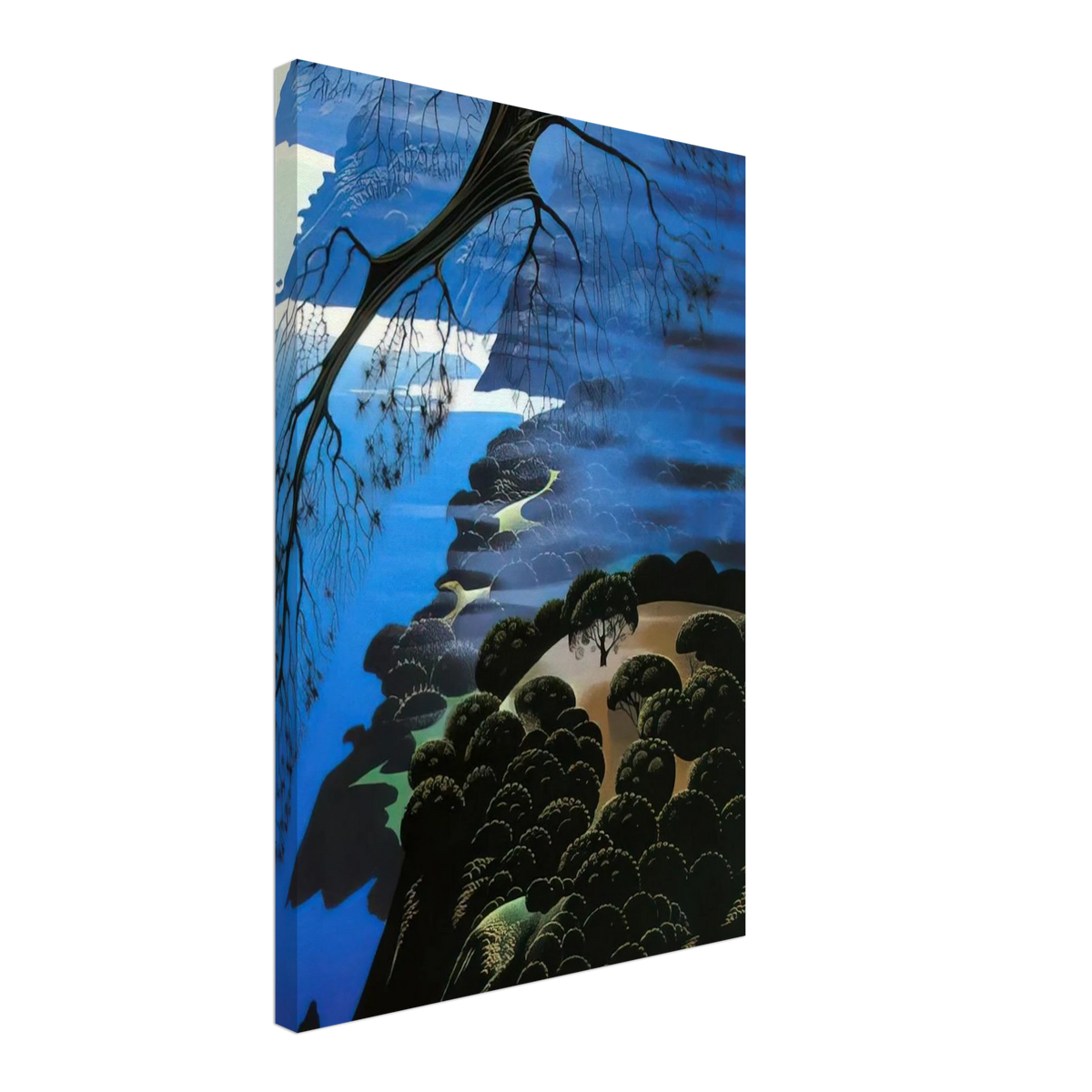 Mystical Coastline Canvas | Eyvind Earle Canvas | Eyvind Earle Prints