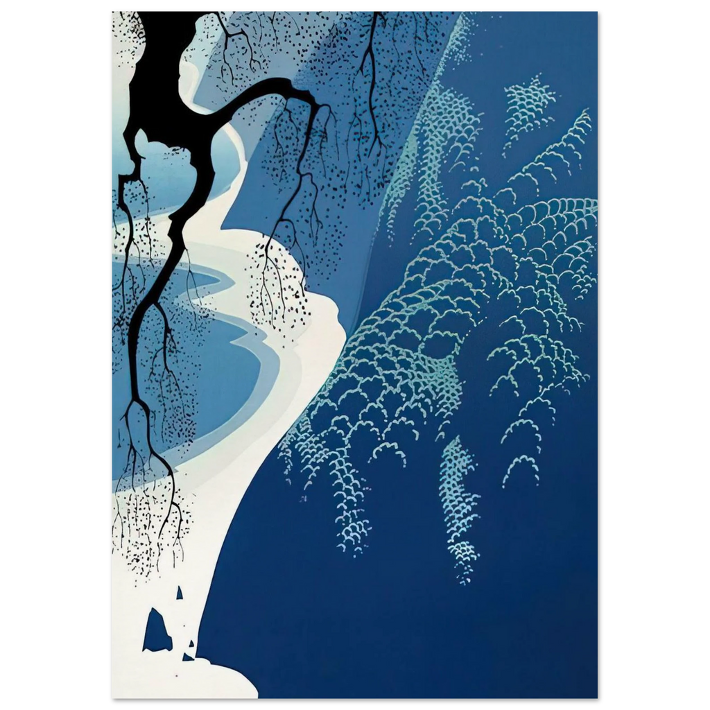 Big Sur and Branch Poster | Eyvind Earle Poster | Eyvind Earle Prints