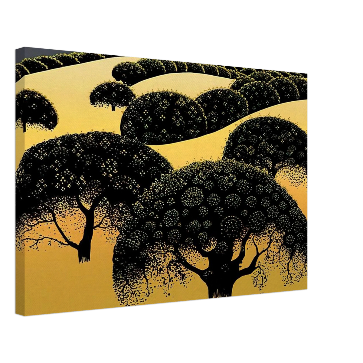 Santa Ynez Oaks Canvas | Eyvind Earle Canvas | Eyvind Earle Prints