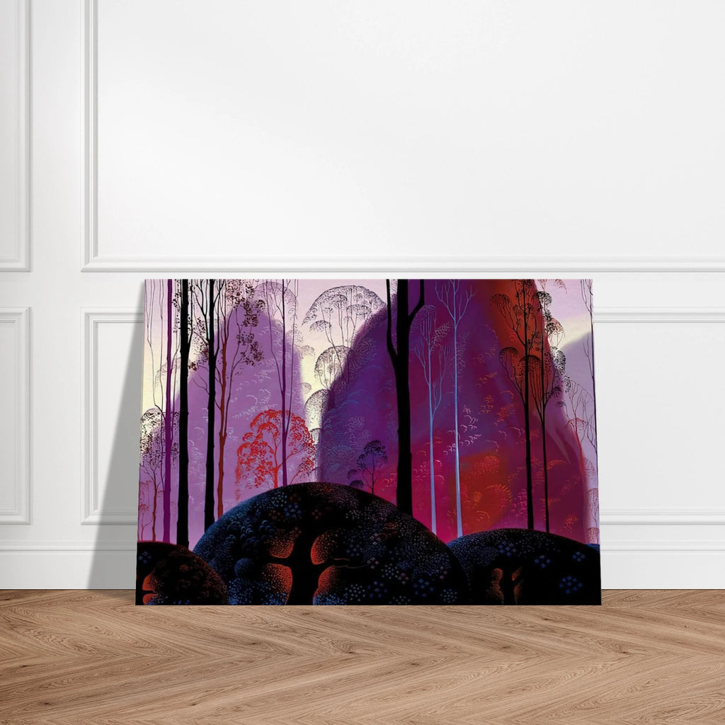 Mauve, Red and Purple Canvas | Eyvind Earle Canvas | Eyvind Earle Prints