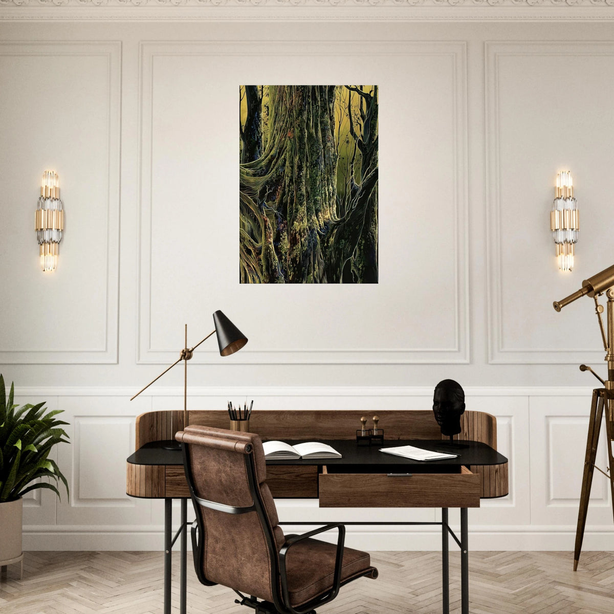 Ancient Tree Canvas | Eyvind Earle Canvas | Eyvind Earle Prints