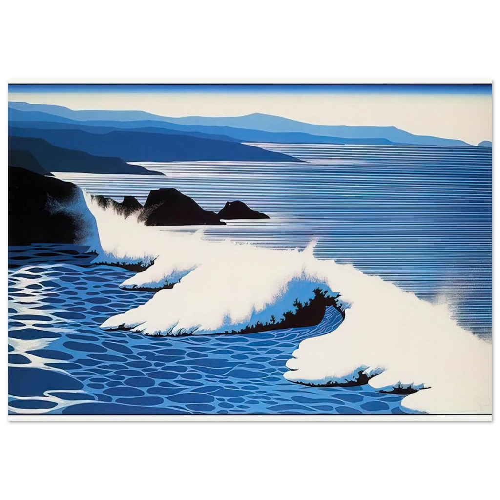 The Wave Poster | Eyvind Earle Poster | Eyvind Earle Prints