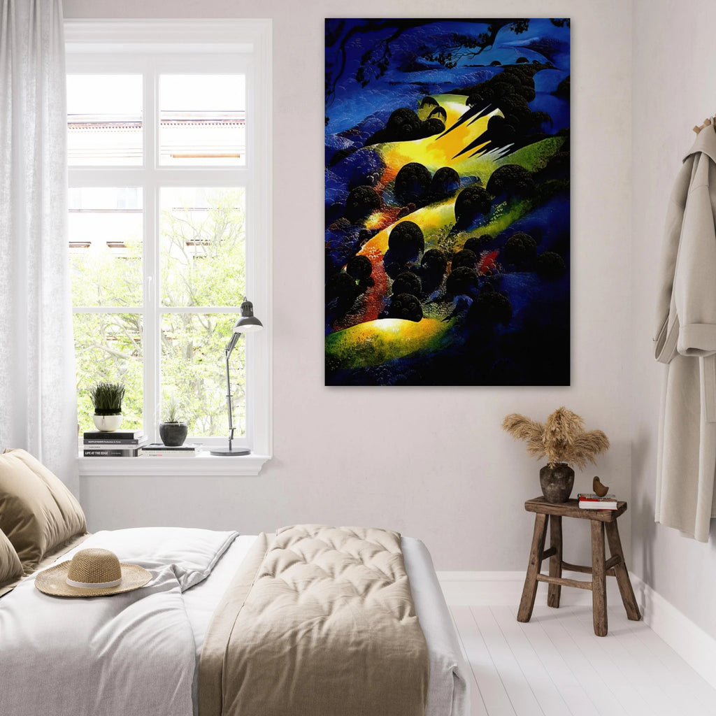 Sunset Flame Poster | Eyvind Earle Poster | Eyvind Earle Prints