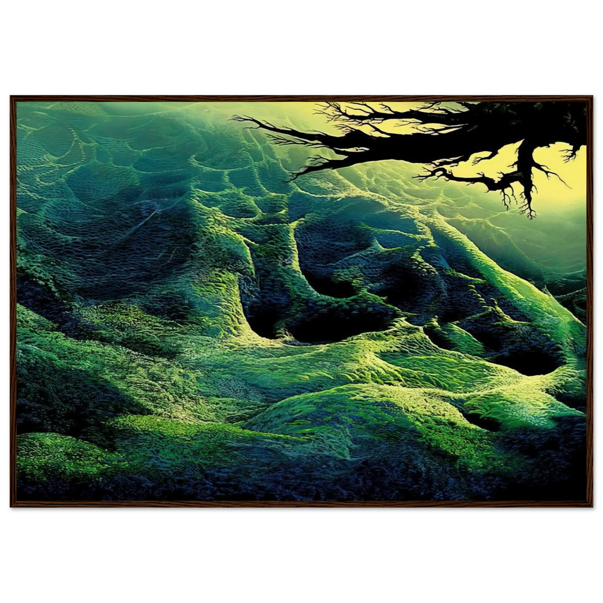 My Soul Framed Poster | Eyvind Earle Framed Prints Wall Art | Eyvind Earle Prints