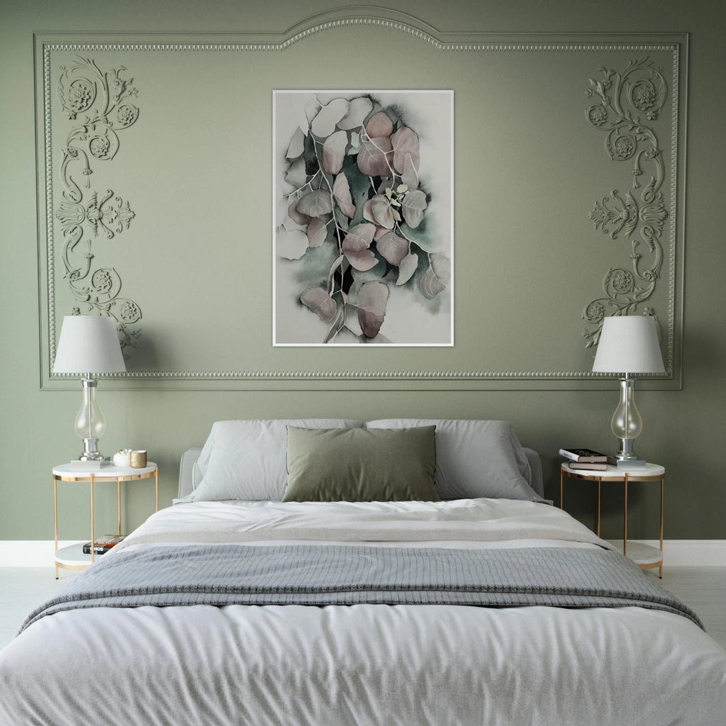 Autumn Leaves Framed Poster | Eyvind Earle Framed Prints Wall Art | Eyvind Earle Prints