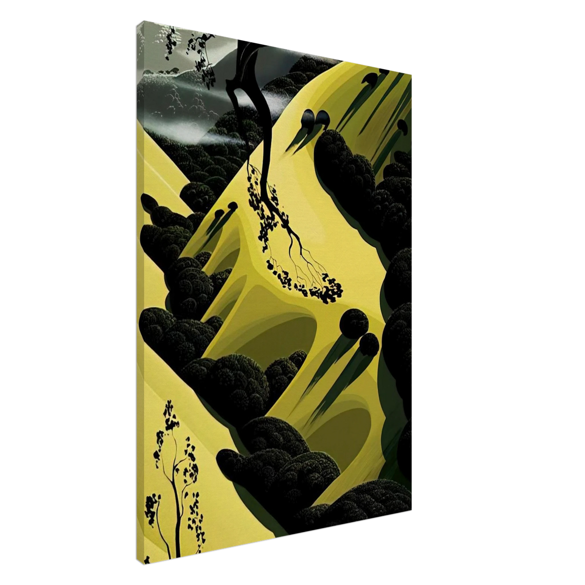 High Country Valley Canvas | Eyvind Earle Canvas | Eyvind Earle Prints