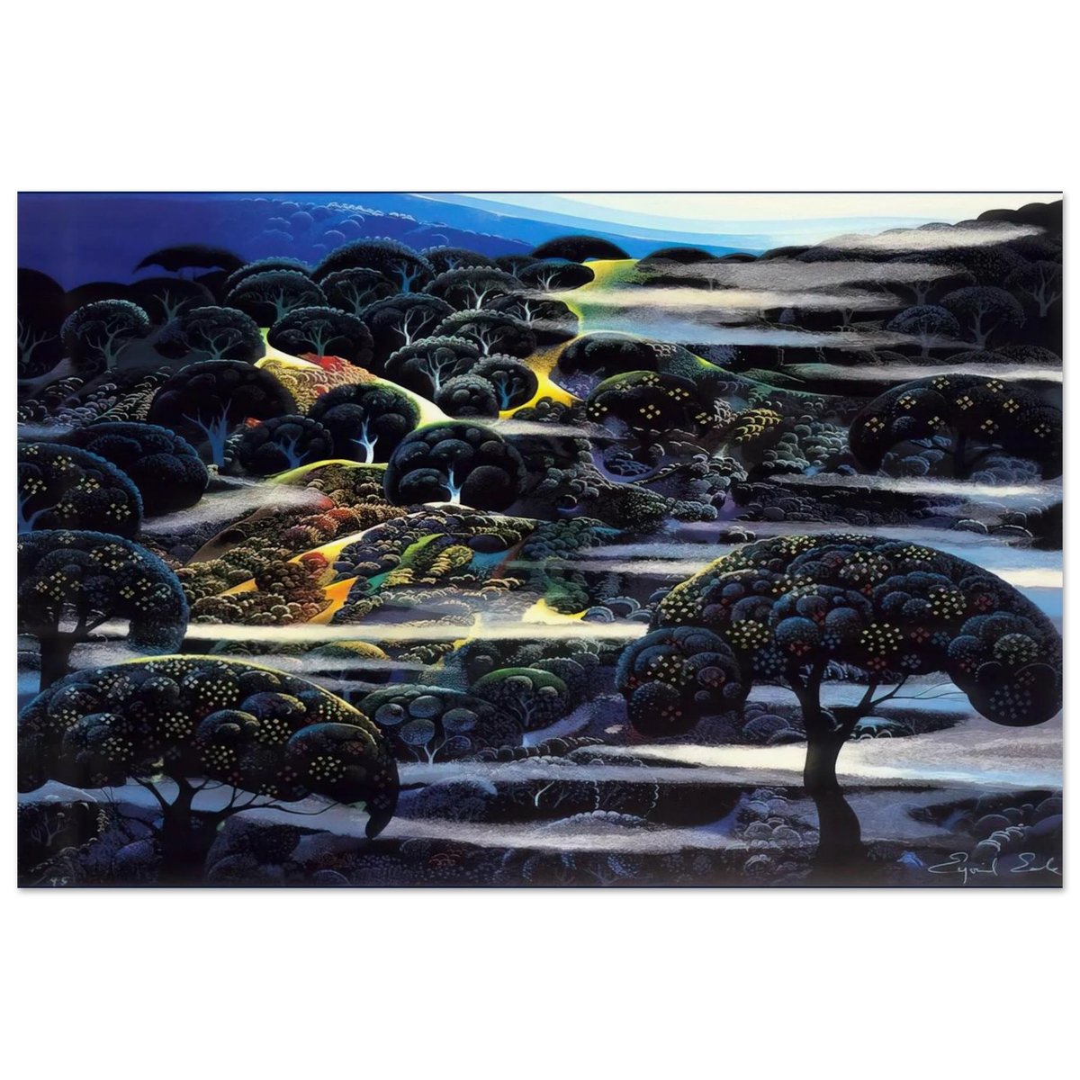 Garden of Eden Poster | Eyvind Earle Poster | Eyvind Earle Prints