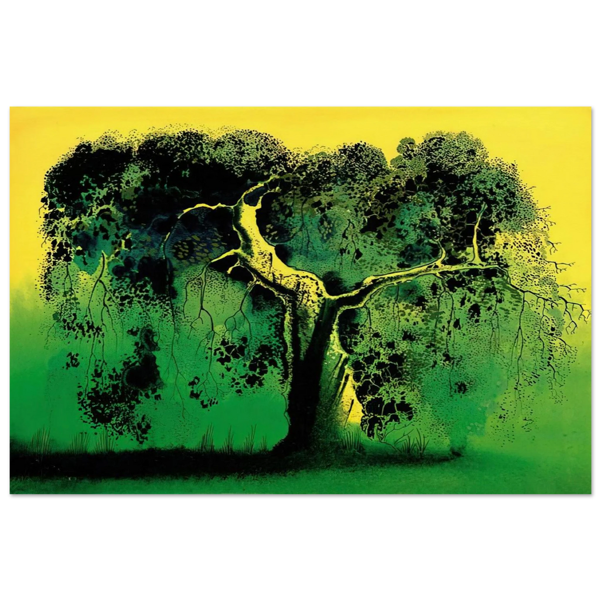 Sycamore Poster | Eyvind Earle Poster | Eyvind Earle Prints