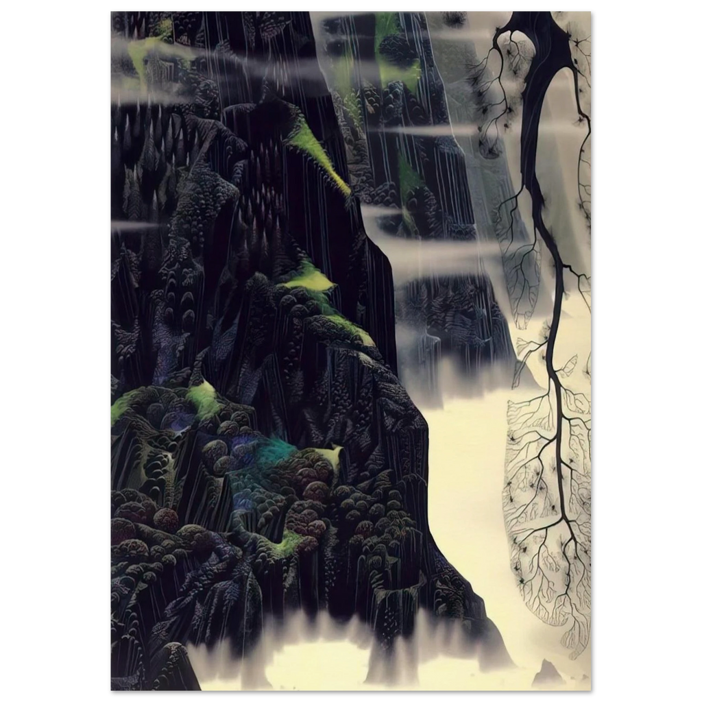 Gray Dawn Poster | Eyvind Earle Poster | Eyvind Earle Prints