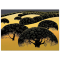 Santa Ynez Oaks Poster | Eyvind Earle Poster | Eyvind Earle Prints
