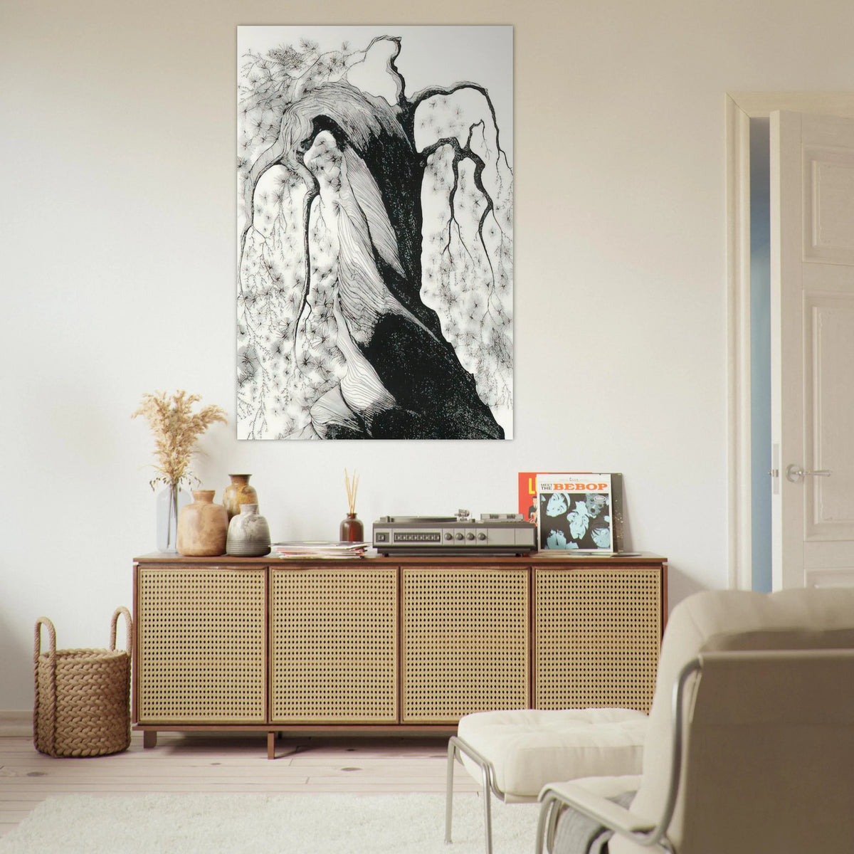 Pine Tree Poster | Eyvind Earle Poster | Eyvind Earle Prints