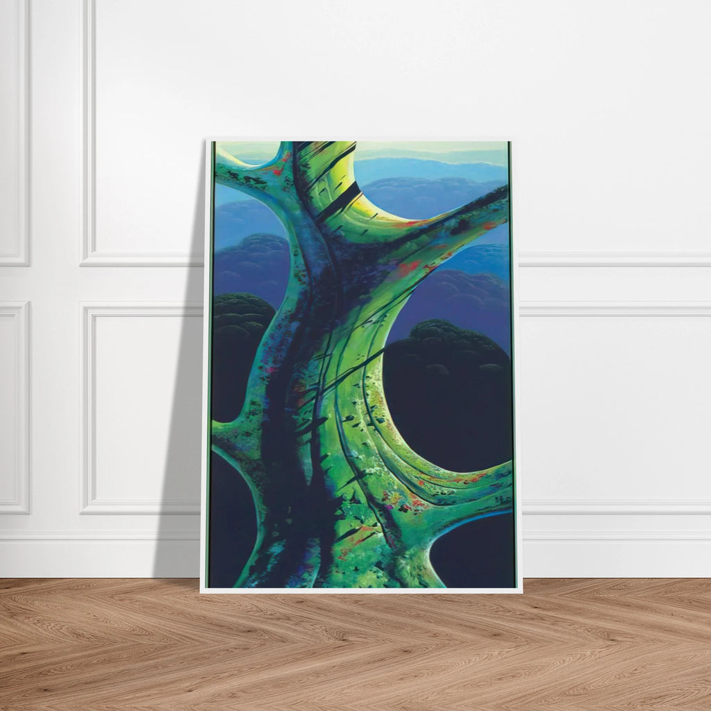 Sky Reach Framed Poster | Eyvind Earle Framed Prints Wall Art | Eyvind Earle Prints