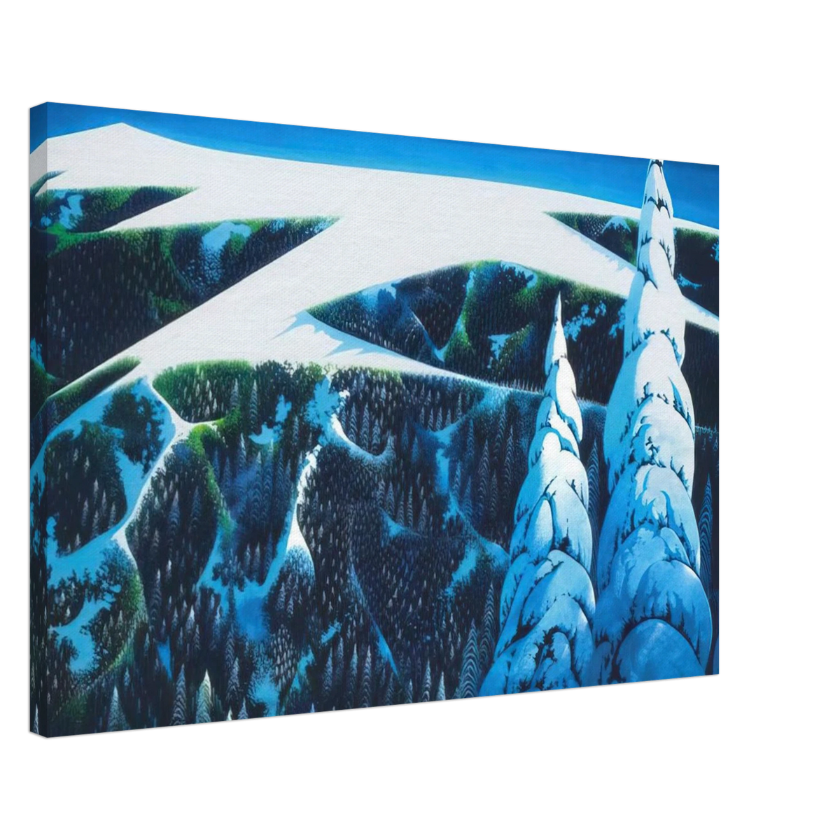 Sangre De Cristo Range Canvas | Eyvind Earle Canvas | Eyvind Earle Prints