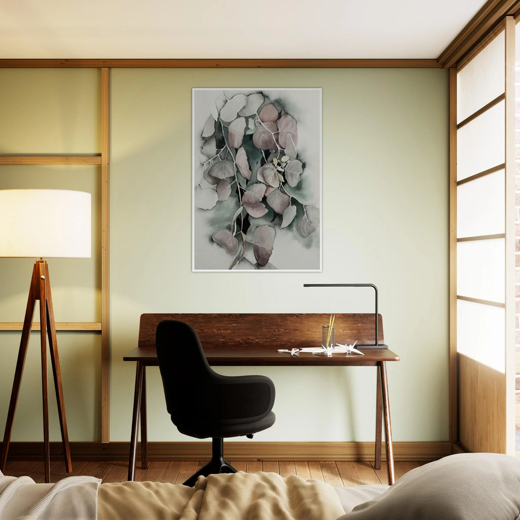 Autumn Leaves Framed Poster | Eyvind Earle Framed Prints Wall Art | Eyvind Earle Prints
