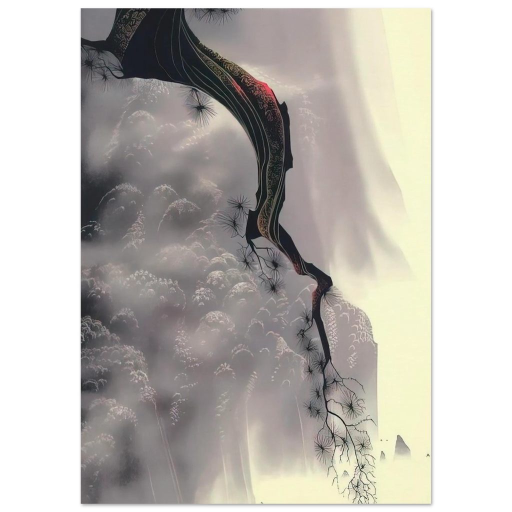 Through the Fog Poster | Eyvind Earle Poster | Eyvind Earle Prints