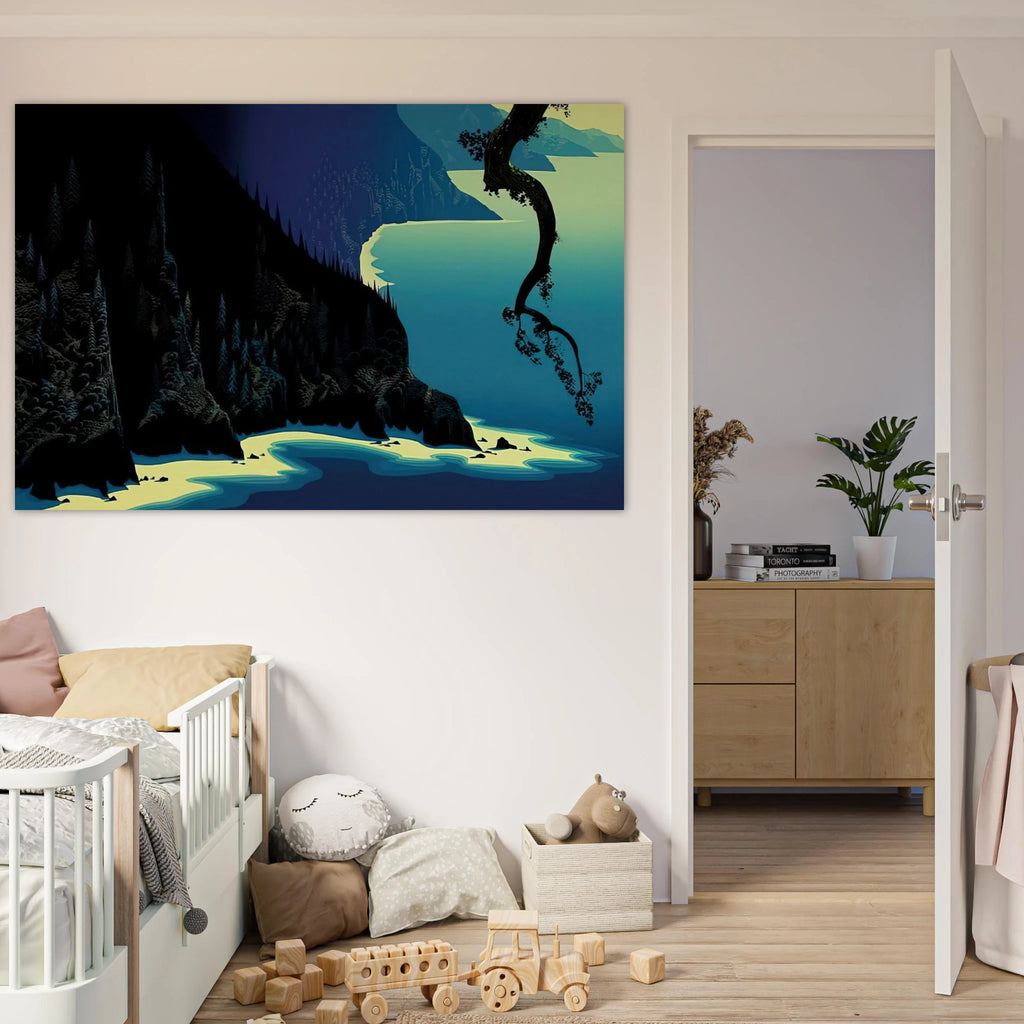 Big Sur Poster | Eyvind Earle Poster | Eyvind Earle Prints
