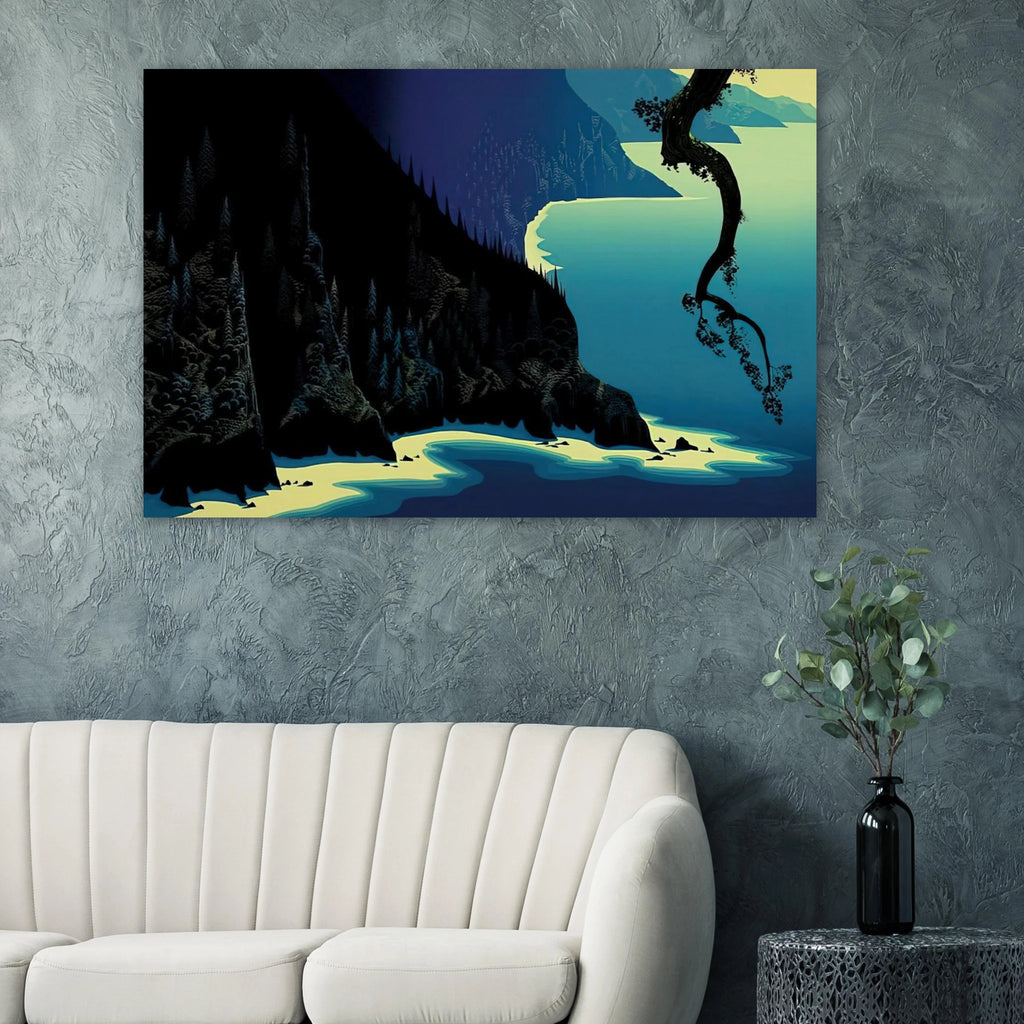 Big Sur Poster | Eyvind Earle Poster | Eyvind Earle Prints