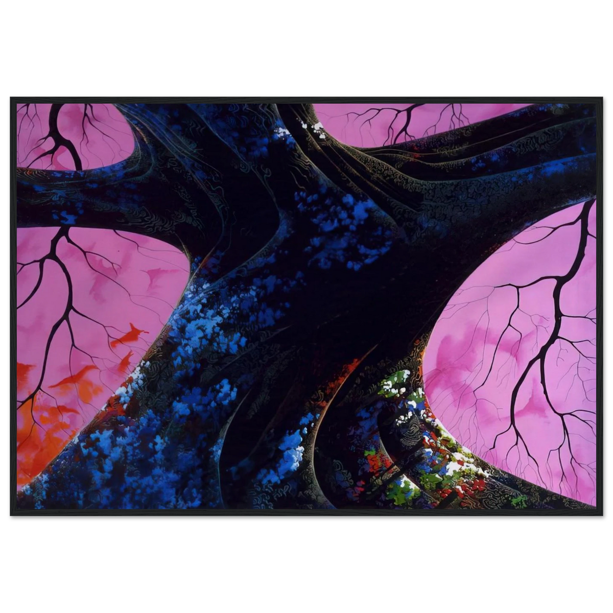Giant Oak Framed Poster | Eyvind Earle Framed Prints Wall Art | Eyvind Earle Prints