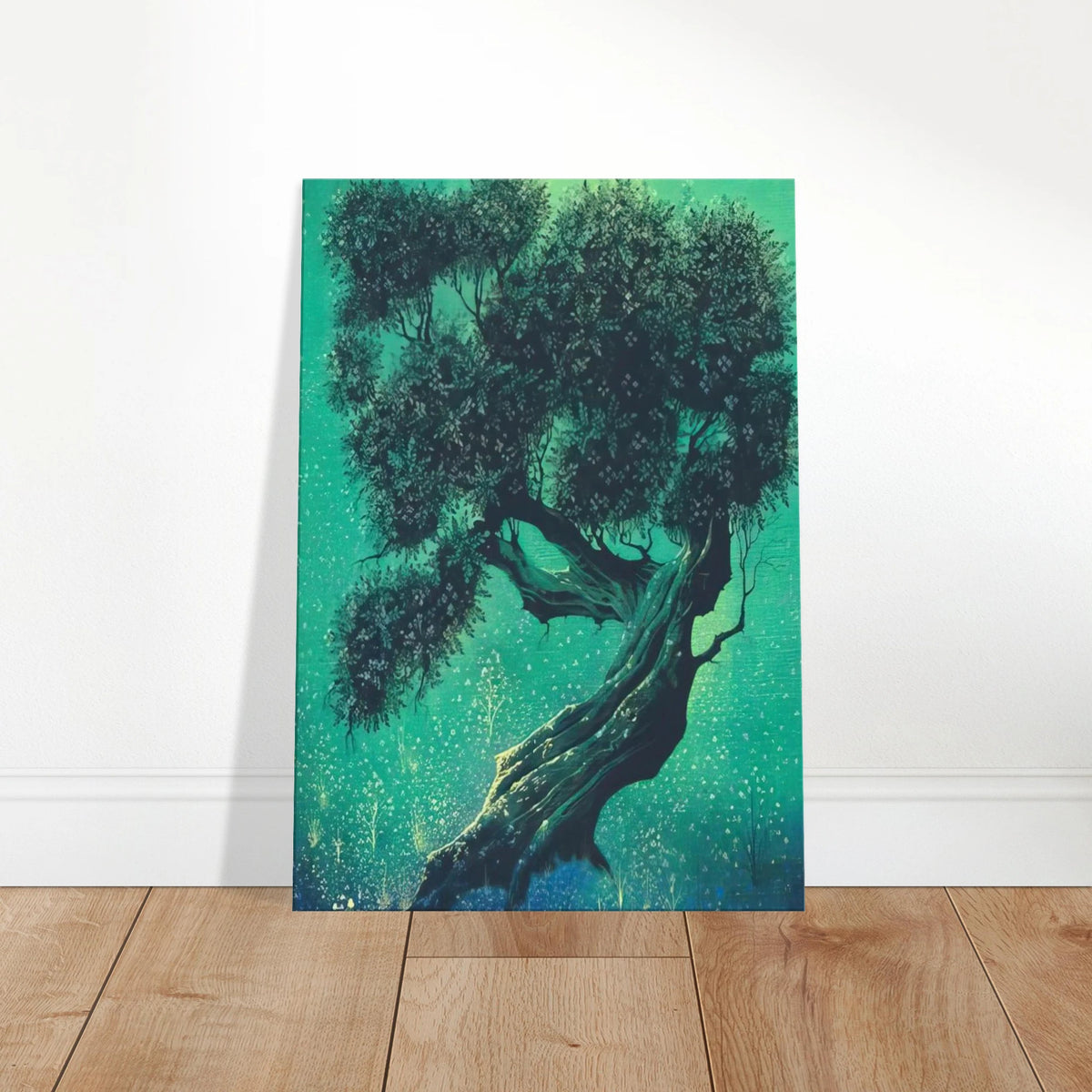 Solitary Bonsai Canvas | Eyvind Earle Canvas | Eyvind Earle Prints