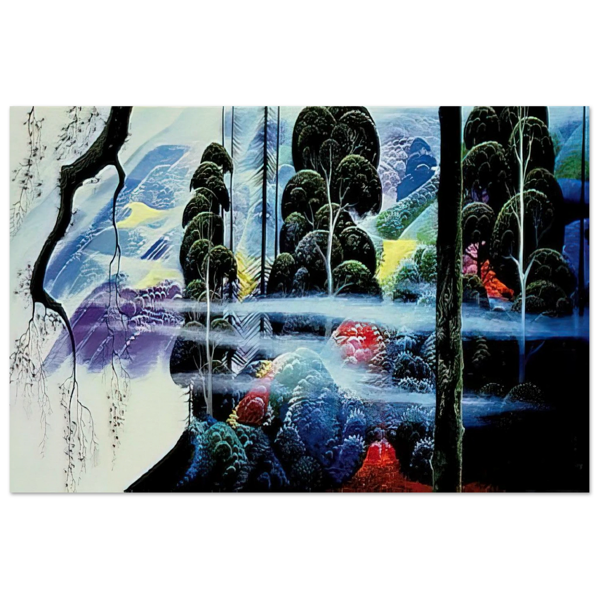 Along the Coast Poster | Eyvind Earle Poster | Eyvind Earle Prints