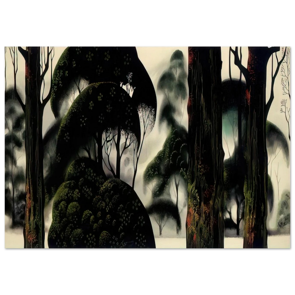 Forest Magic Poster | Eyvind Earle Poster | Eyvind Earle Prints