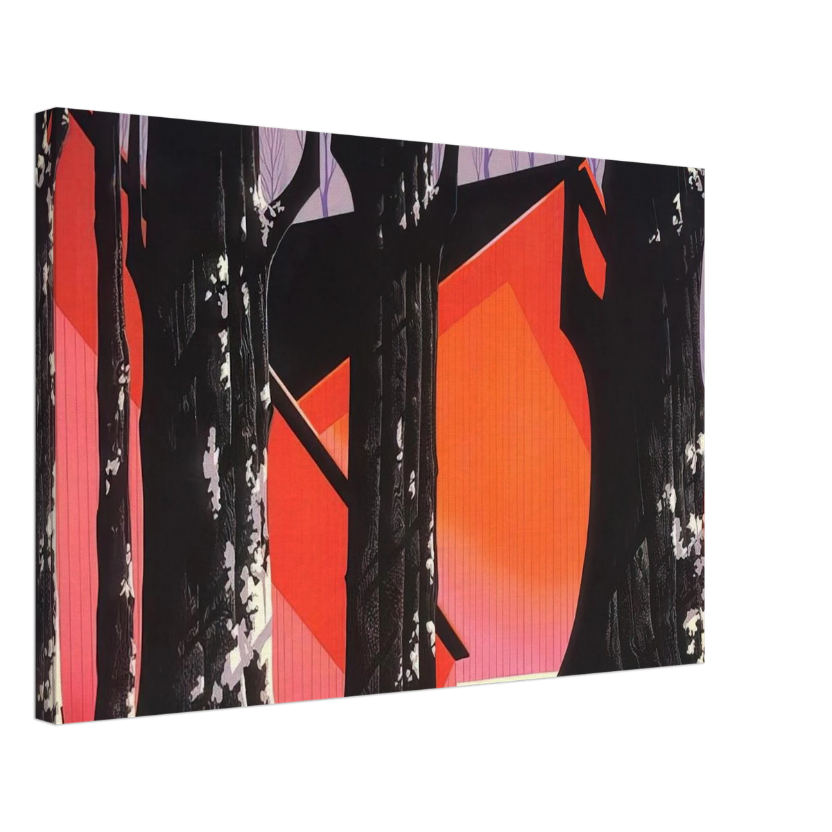 Winter Barnyard Canvas | Eyvind Earle Canvas | Eyvind Earle Prints
